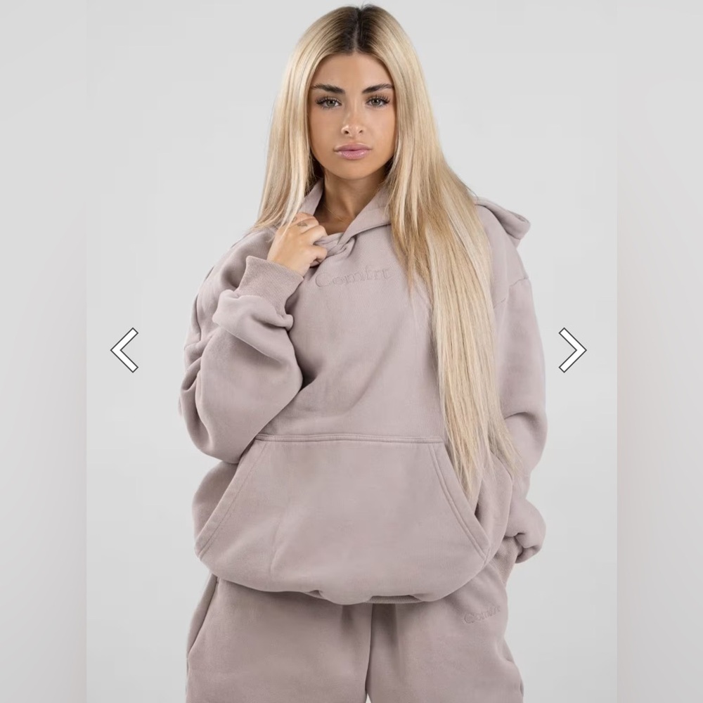 Comfrt Signature Fit Set - Hoodie & Sweatpants - Bark